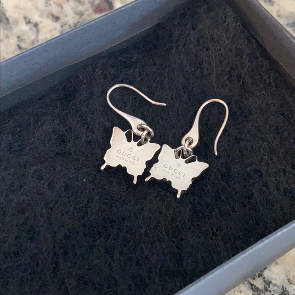 Authentic Gucci Butterfly Earrings NEVER B… - Picture 3 of 3